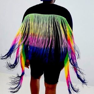 ASOS festival fringe sweatshirt